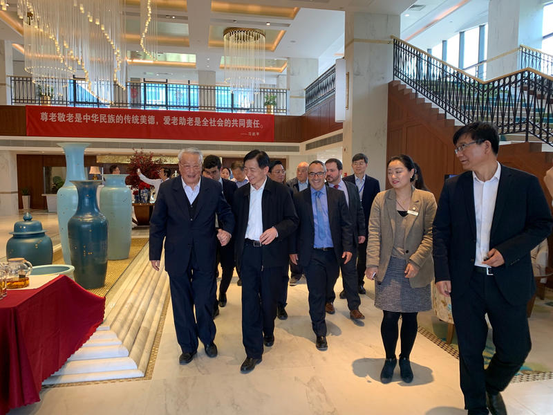 Welcoming China’s Minister of Civil Affairs in Nanjing, image 1 of 4