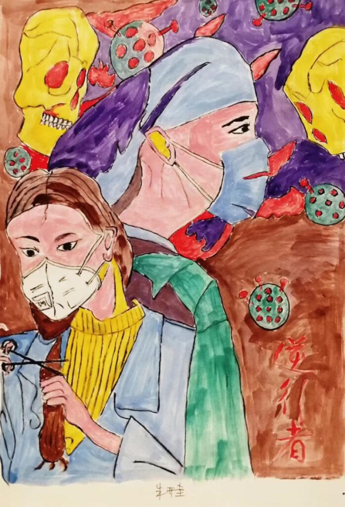 Art therapy during coronavirus isolation, image 3 of 4