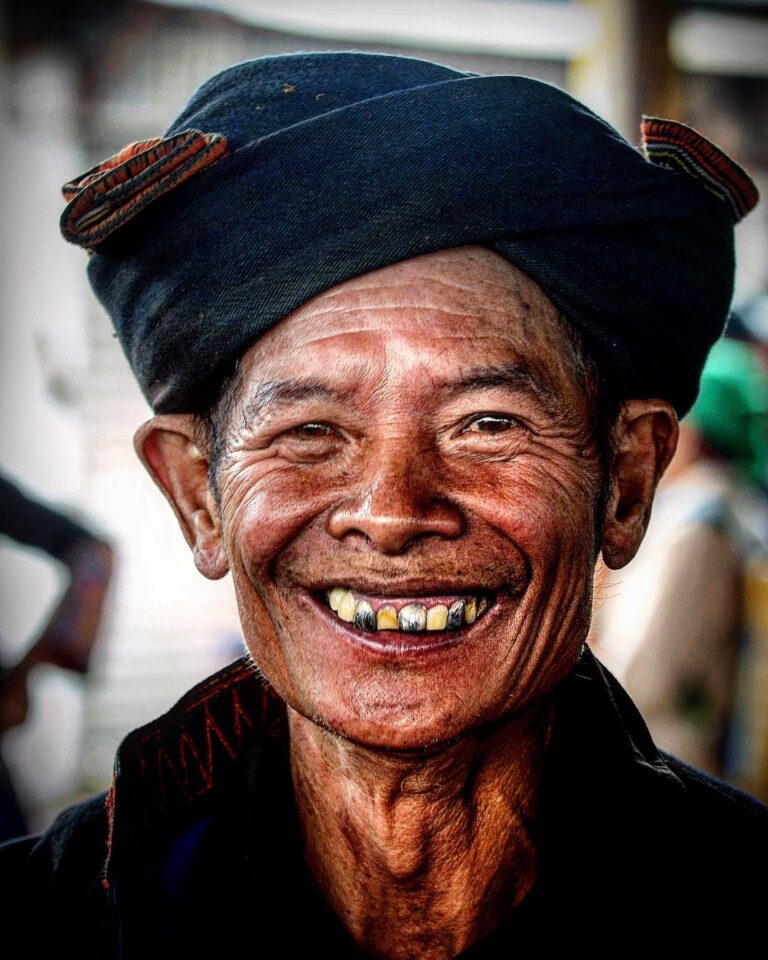 Yao man from Jinping, Yunnan, China, close to the border with Vietnam