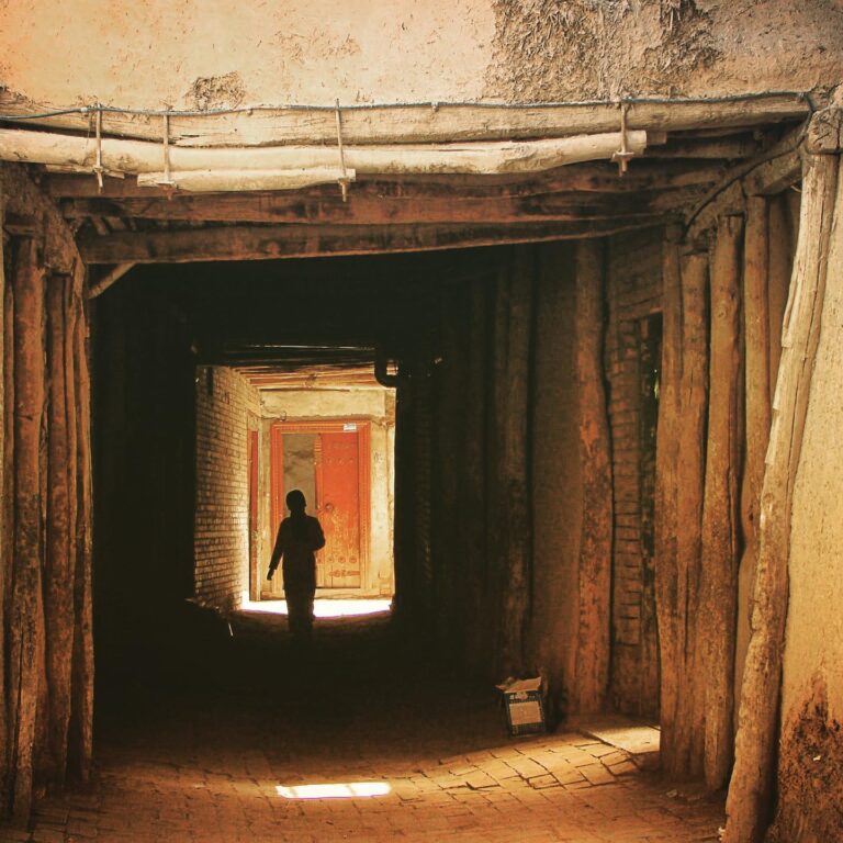 One of the narrow lanes that make the Kashgar old town so captivating