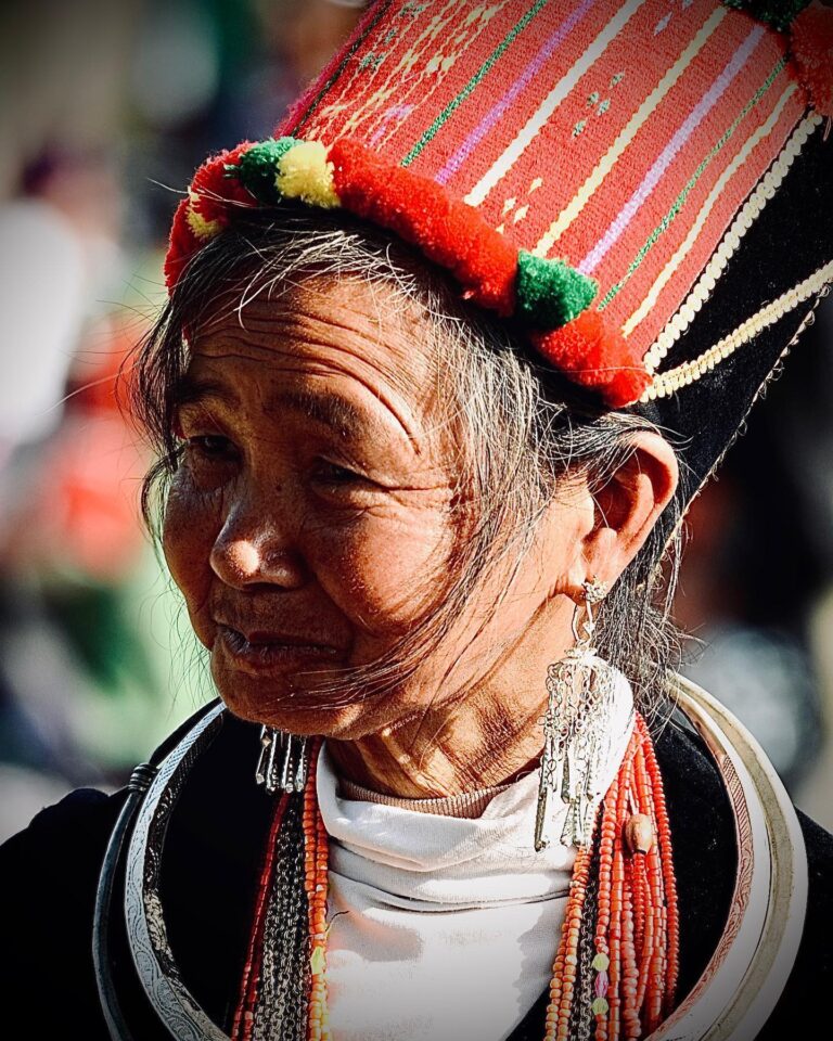 Jingpo woman attending the Munao celebration