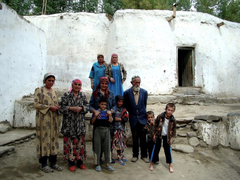 Pamiri shepherd family from the Pamir Valley, close to the border with Afghanistan, image 1