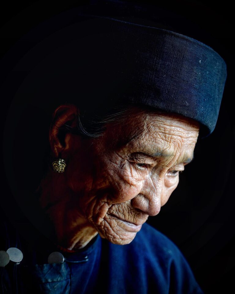 Hani matriarch from the Honghe prefecture, bordering Vietnam, one of my favourite places in Yunnan