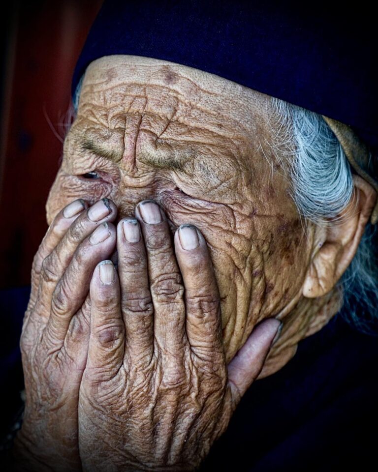 Hani matriarch from the Honghe prefecture, bordering Vietnam, one of my favourite places in Yunnan