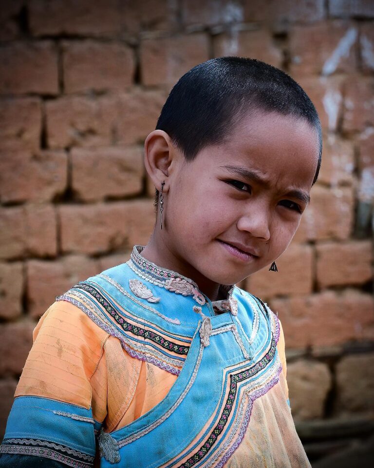Hani young girl from the Honghe prefecture, bordering Vietnam, one of my favourite places in Yunnan