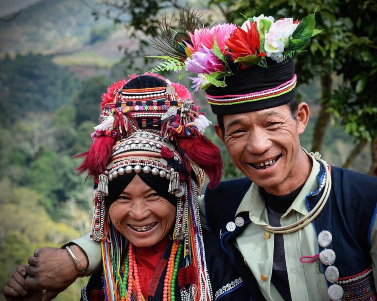 Happy Valentine’s Day❤️ from the “sharp-headed” Akha tribe, from Menglian, in Yunnan, bordering Myanmar