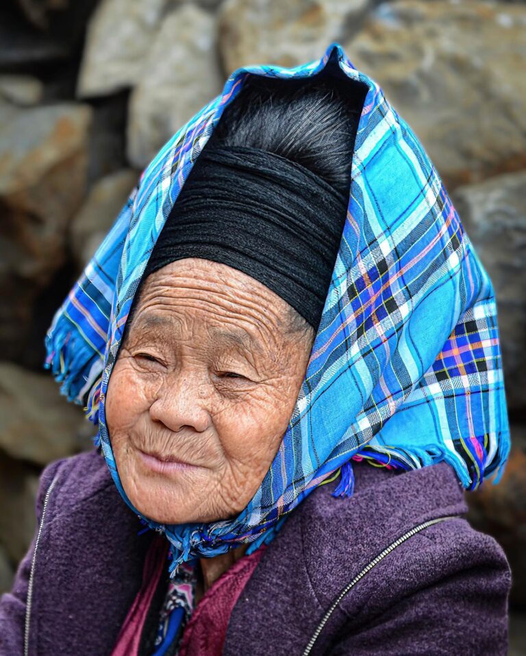 Woman from the Miao ethnic minority, also from Jinping, a few kilometres away from Vietnam