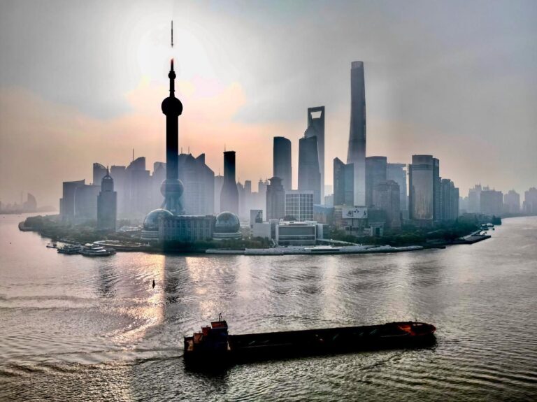 Sunrise on a reopening Shanghai, ready to roar again!