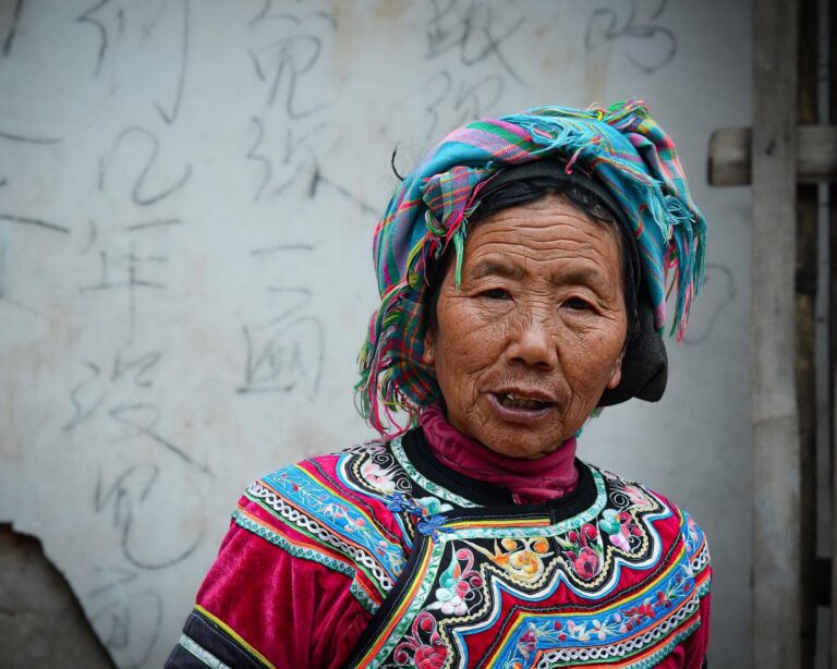 Hani lady from the Honghe prefecture, bordering Vietnam, one of my favourite places in Yunnan