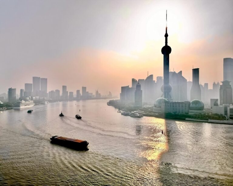 A last picture from this same morning on Shanghai's Bund