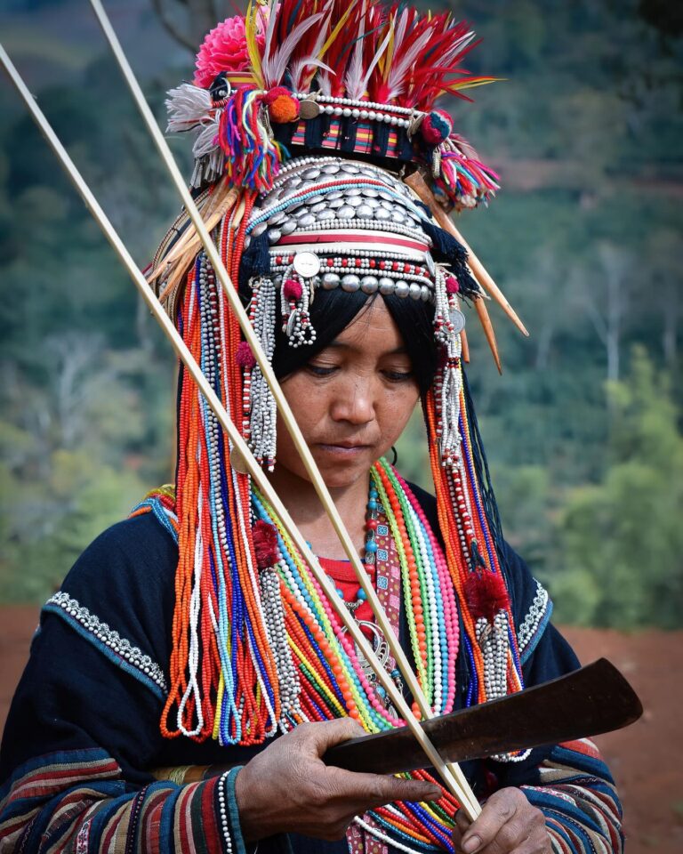 A few more Previously unpublished photographs from the "sharp-headed" Akha tribe near Menglian in Yunnan,…