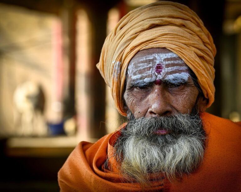 One of Varanasi’s many Sadhus