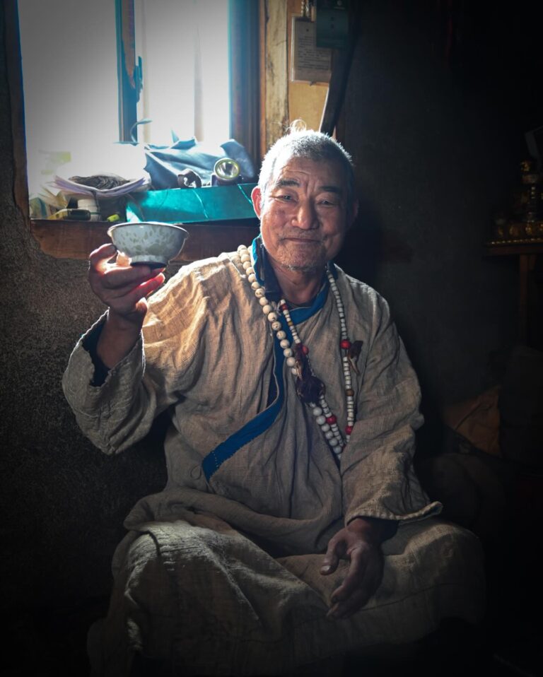Meet Aga, a 72-year-old Great Dongba (Shaman) of the Rika ethnic group from Eri village in Sichuan, China,…