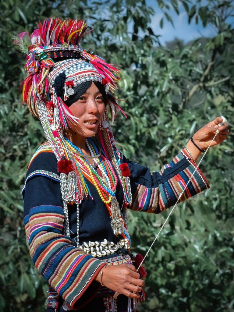 Probably my last series of previously unpublished portraits of the women from the “sharp-headed” Akha tribe…