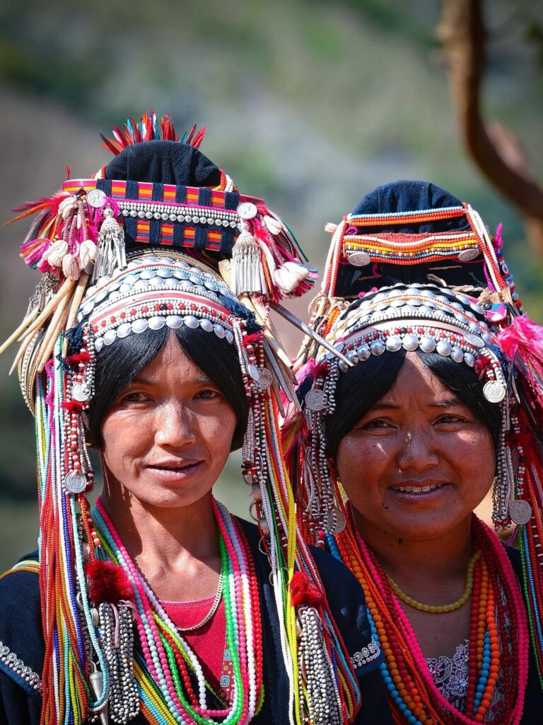 Probably my last series of previously unpublished portraits of the women from the “sharp-headed” Akha tribe…