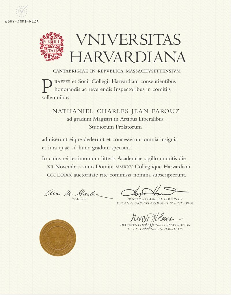 Learning for its own sake: completing my Harvard degree, image 4 of 5