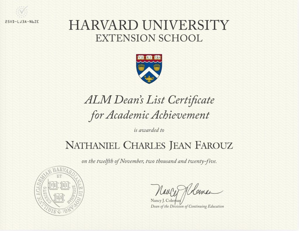 Learning for its own sake: completing my Harvard degree, image 5 of 5